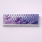 Wisteria Flowers 104+26 PBT Doubleshot Backlit 5-sided Dye-subbed Keycaps Set Cherry Profile Side Legends for MX Keyboard